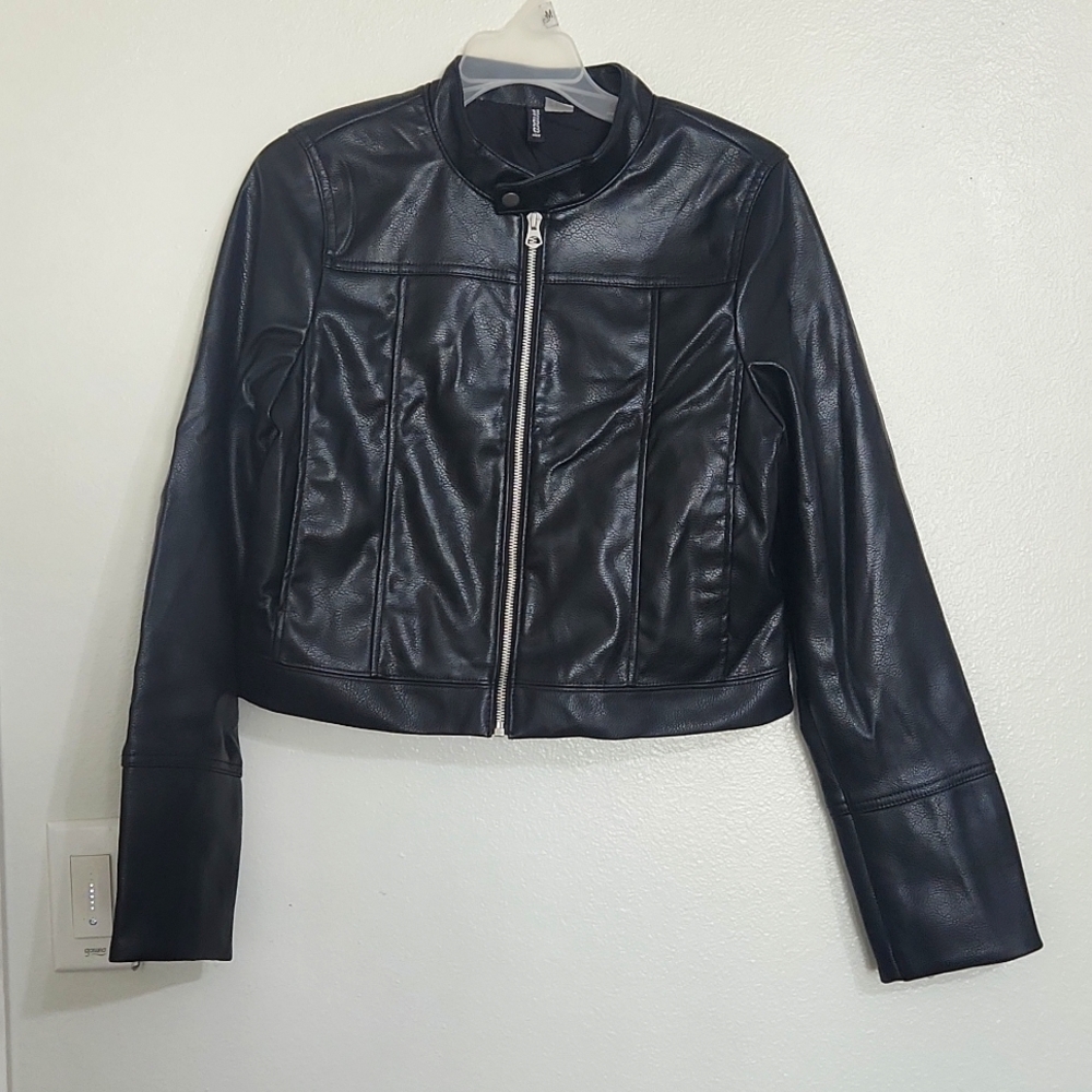 Leather jacket